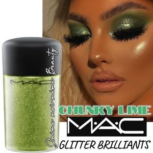 MAC Cosmetics Chunky Lime Glitter Brilliants- AS SEEN ON TAYLOR SWIFT